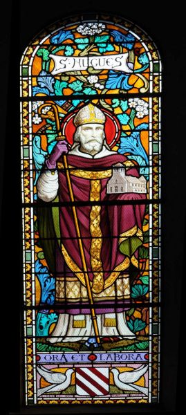 Vitraux de l'glise de Marcigny - Saint Hugues